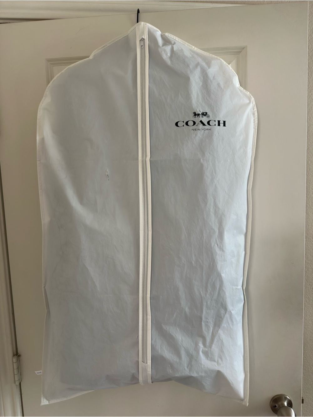COACH Women’s Black Trench Coat - Picture 2 of 6